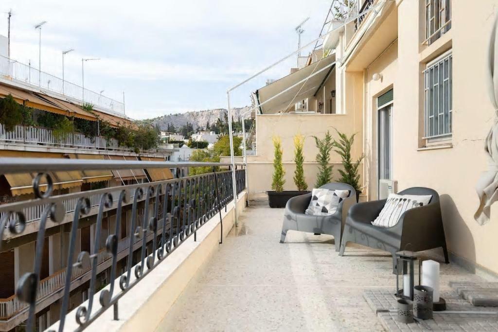 아테네 Soulis' Penthouse Near Acropolis 아파트 외부 사진