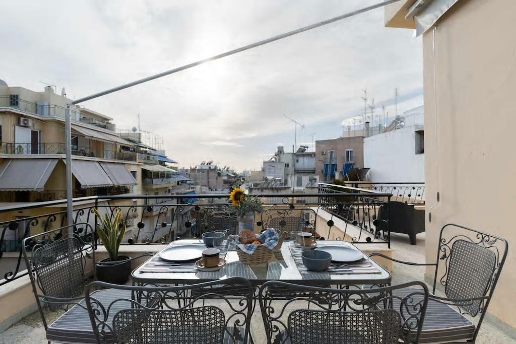아테네 Soulis' Penthouse Near Acropolis 아파트 외부 사진